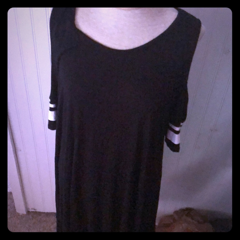 Cold shoulder dress